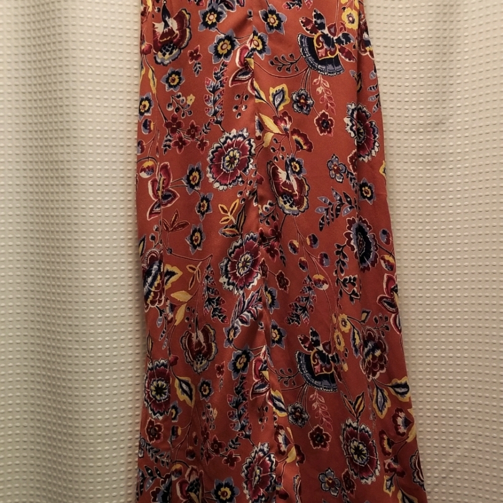 Fall colors! Light weight, peek aboo cutout dress.